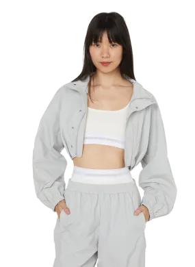 ALEXANDER WANG  Veste légère en nylon avec brassière  - Bleu