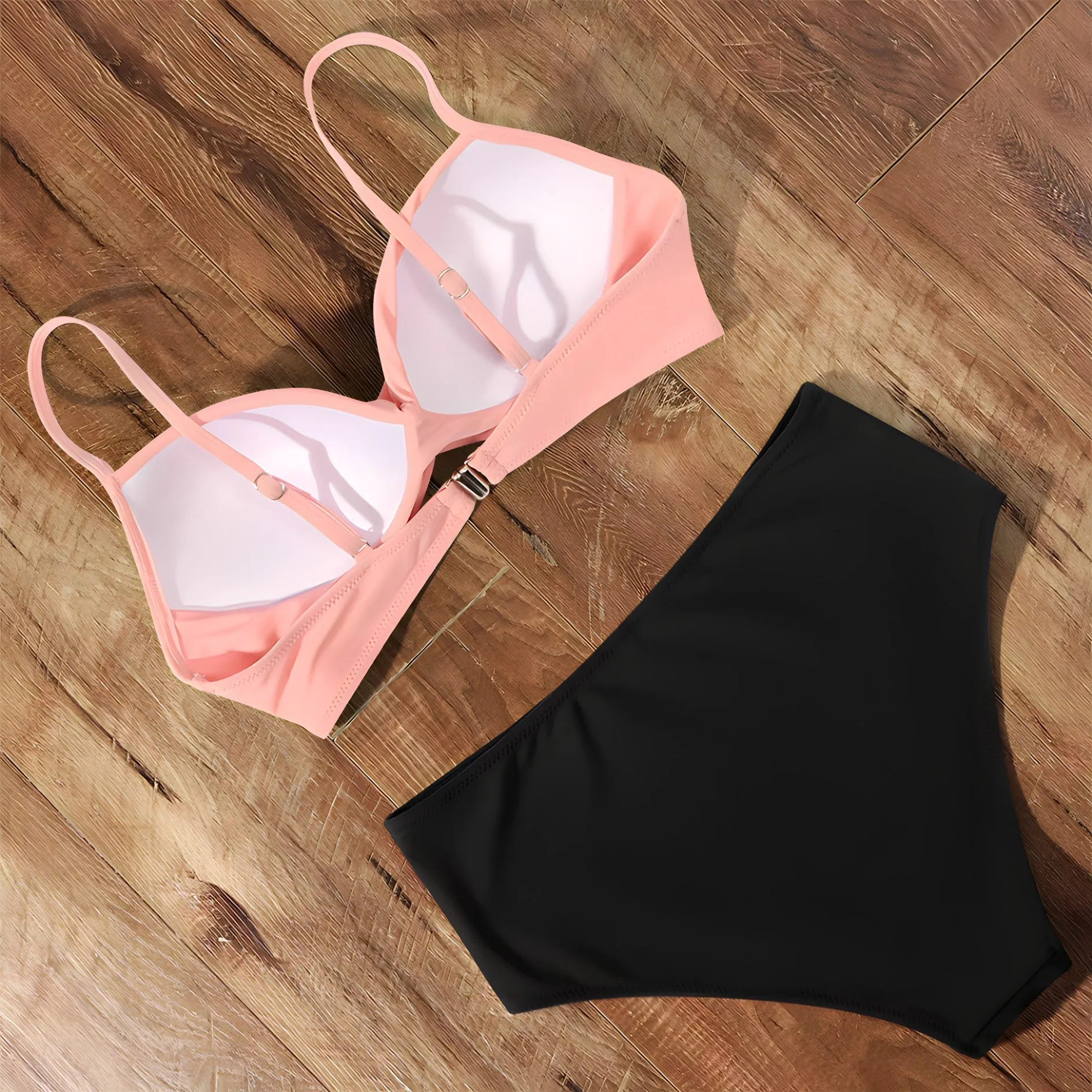 Aveline - Bikini Taille Haute légant