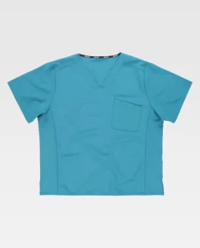 Blouse Unisexe Manche Courte | Confort et Praticité
