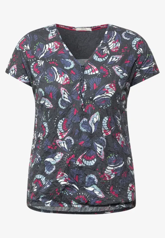 CECIL T-shirt style tunique avec imprimé 