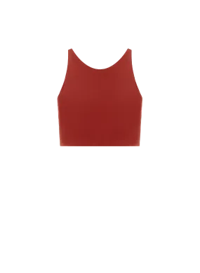GIRLFRIEND COLLECTIVE  Brassière Topanga en polyester recyclé - Rouge